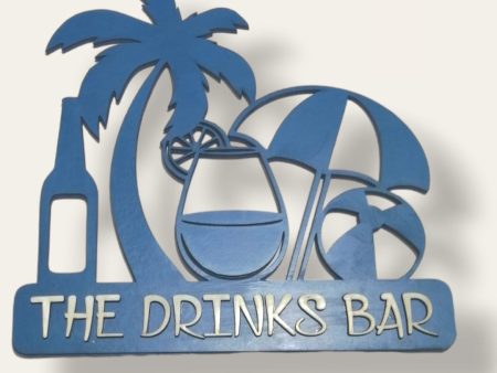 Beach wall art (Drinks bar) Fashion