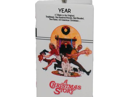 A Christmas Story Movie VHS Tape Ornament Hot on Sale