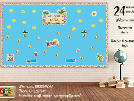 Beach Welcome Board Set Online Sale