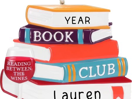 Wine Book Club Christmas Ornament Online Sale