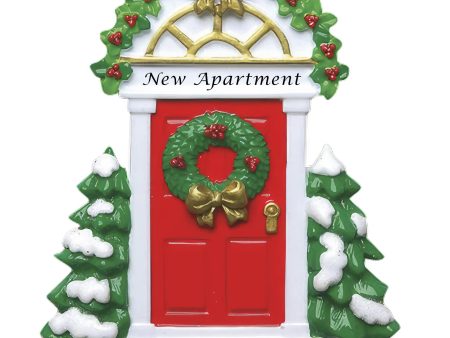 New Apartment Personalized Ornament - Red Door Supply