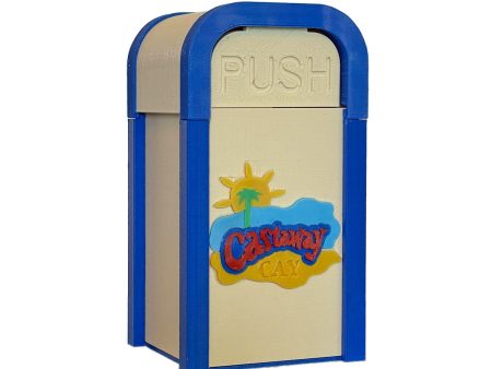 Castaway Cay Desktop Trash Can - CLEARANCE Cheap