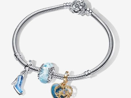 Disney Cinderella s Triple Charm Bracelet Set For Discount