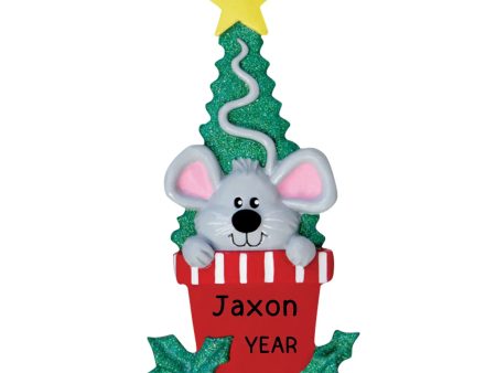 Mouse Christmas Ornament Hot on Sale