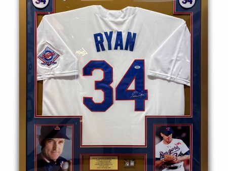 34 NOLAN RYAN Framed Supply