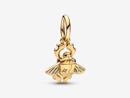 Disney Aladdin Scarab Beetle Dangle Charm on Sale