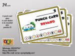 Punch cards: Camping For Discount