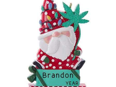 Cannabis Santa Christmas Ornament on Sale