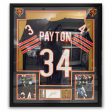 34 PAYTON Framed Chicago Bears Black Online Hot Sale