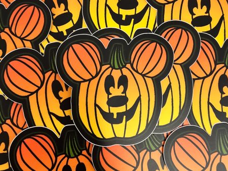 Boo To You Pumpkin Sticker Fashion