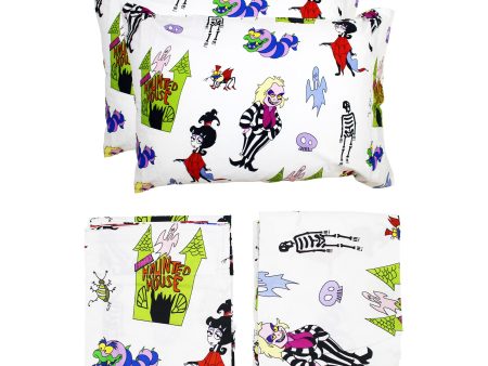 Beetlejuice 90 s Cartoon Sheet Set Supply