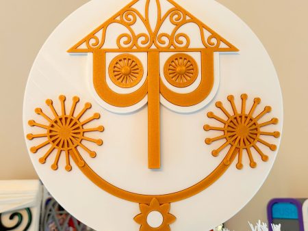 Small World Clock Face Tree Topper Supply