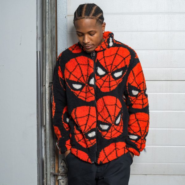 Spider-Man Sherpa Jacket Supply