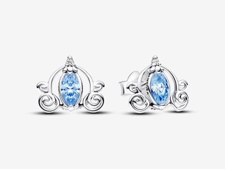 Disney Cinderella s Carriage Stud Earrings For Sale