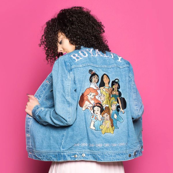 90 s Princess Denim Jacket Supply