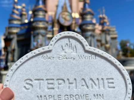 Cast Member Name Tag Drink Coaster - Customizable on Sale