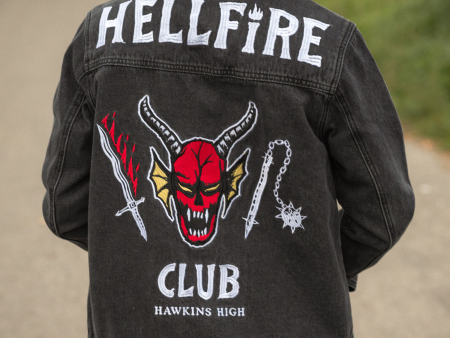 Hellfire Club Denim Jacket Online Sale