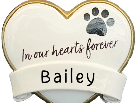 Pet Memorial Ornament Add On For Sale