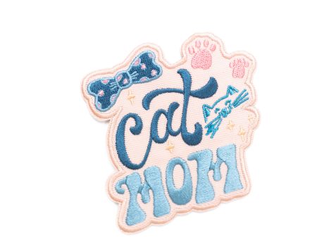 Cat Mom Sticker Patch Online Sale