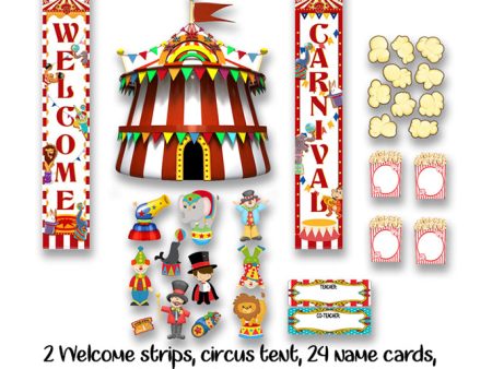 Circus Welcome Board Set Online Hot Sale