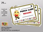 Punch cards: Bees For Sale