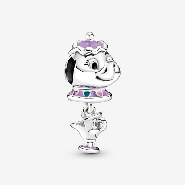 Disney Beauty and the Beast Mrs. Potts and Chip Dangle Charm Supply