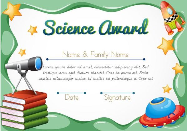 Science award Online Hot Sale