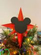 Custom Color Christmas Tree Topper - Star with Icon For Cheap