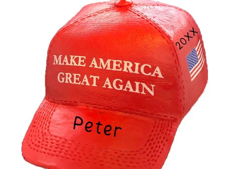 MAGA hat Trump 2024 Personalized Ornament Online