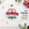 Grandkids Hearts Family of 2 Christmas Ornament Online Hot Sale