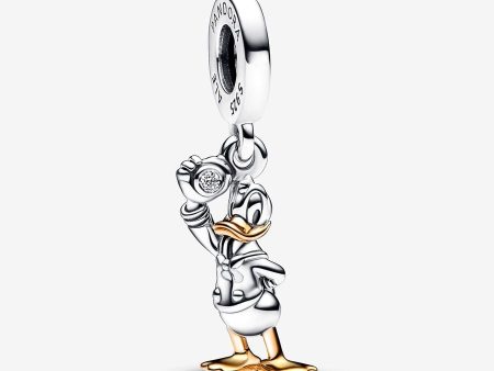 Disney 100th Anniversary Donald Duck Lab-grown Diamond Dangle Charm For Discount