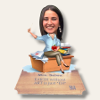 Caricature Wooden teacher Stand Discount