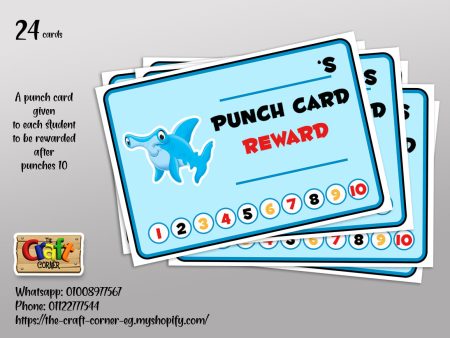 Punch cards: under the sea For Sale