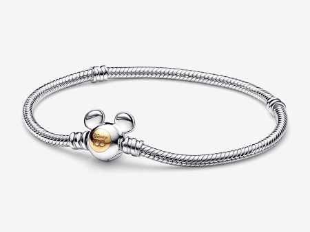 Disney 100th Anniversary Moments Snake Chain Bracelet Hot on Sale