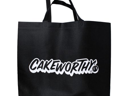 Cakeworthy Black Shopping Tote Online now