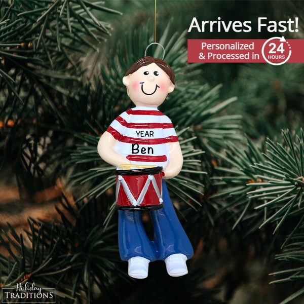 Drummer Boy Christmas Ornament For Discount