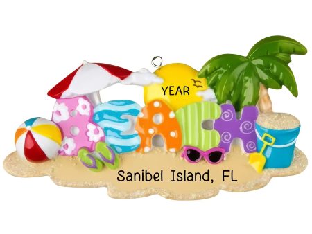 Beach Fun Christmas Ornament For Cheap