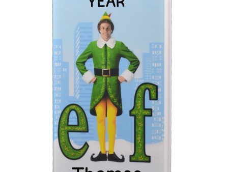 Buddy The Elf Disney Christmas Ornament - VHS Tape Online Hot Sale