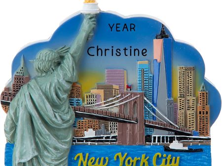 New York City Skyline Personalized Ornament Sale