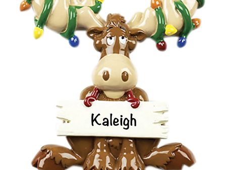 Moose Christmas Ornament Supply