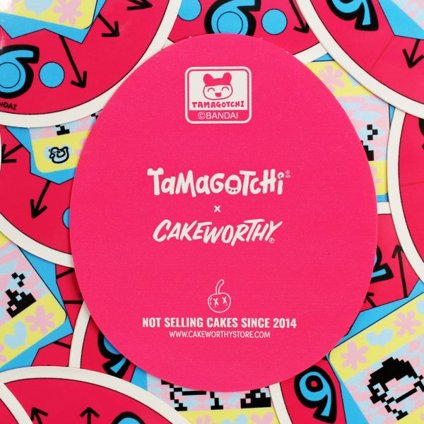 Tamagotchi Pink Sticker on Sale