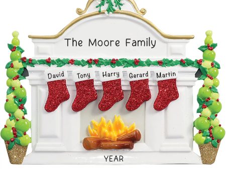 Mantle Table Top Family of 5 Christmas Decoration Hot on Sale