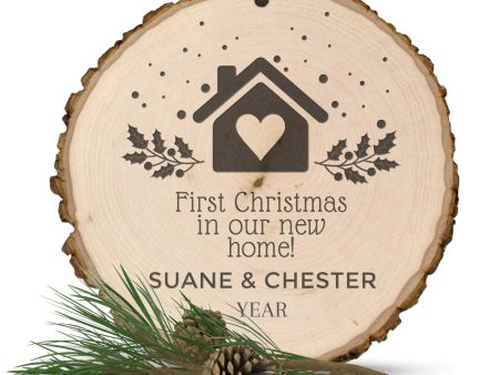 First Personalized New Home Personalized Ornament Hot on Sale