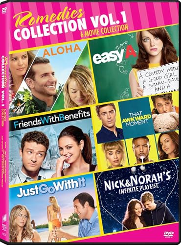 ALOHA EASY A FRIENDS WITH BENEFITS THAT - DVD-ROMEDIES COLLECTION V1-6 MOVIE COLLE For Cheap